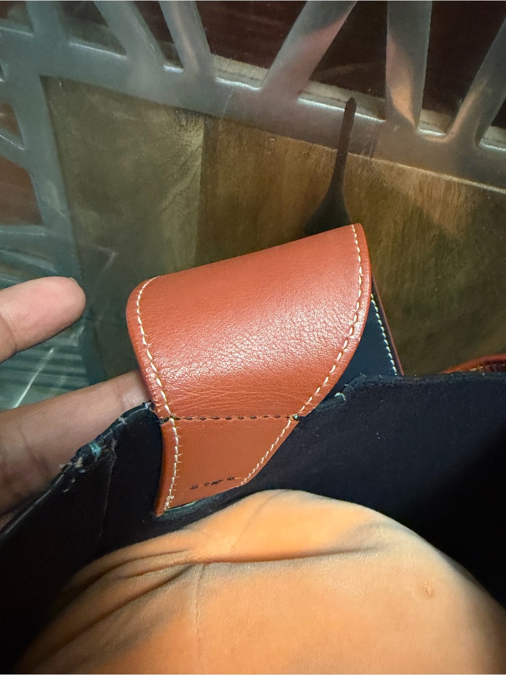 Celine Calfskin Twisted Cabas - Picture 10 of 14